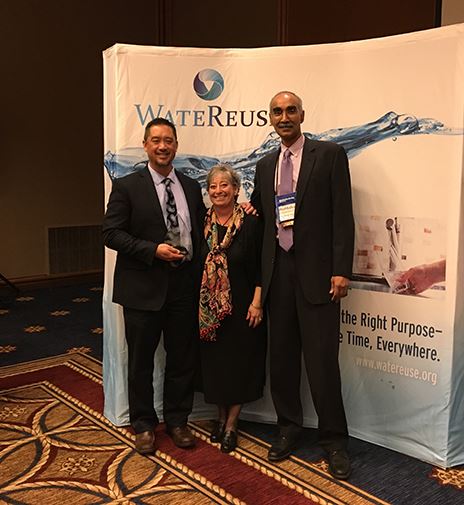 WaterReuser California Board Members and Will Wong, Utilities Director for City of Modesto