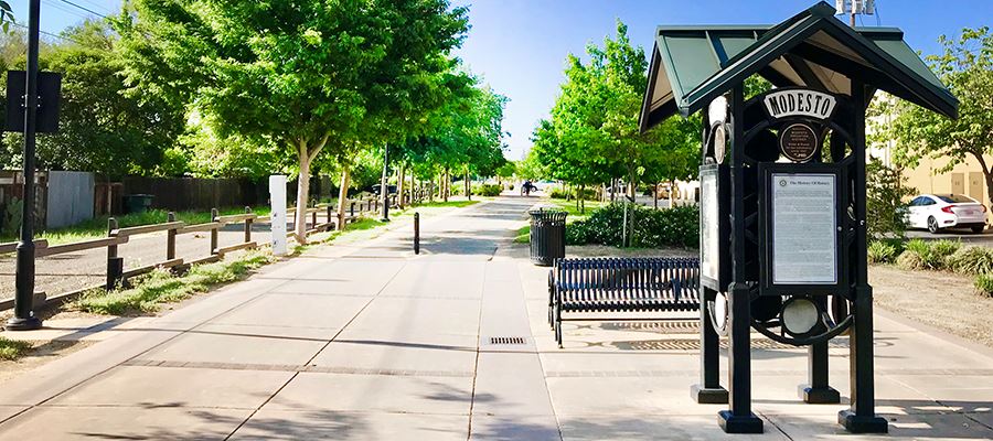 Entrance to the Virginia Corridor Rotary Junction Plaza
