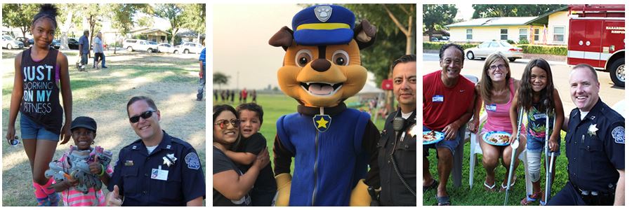 photos of national night out and community 