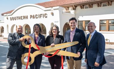 mayor and transit center ceremony guest speakers