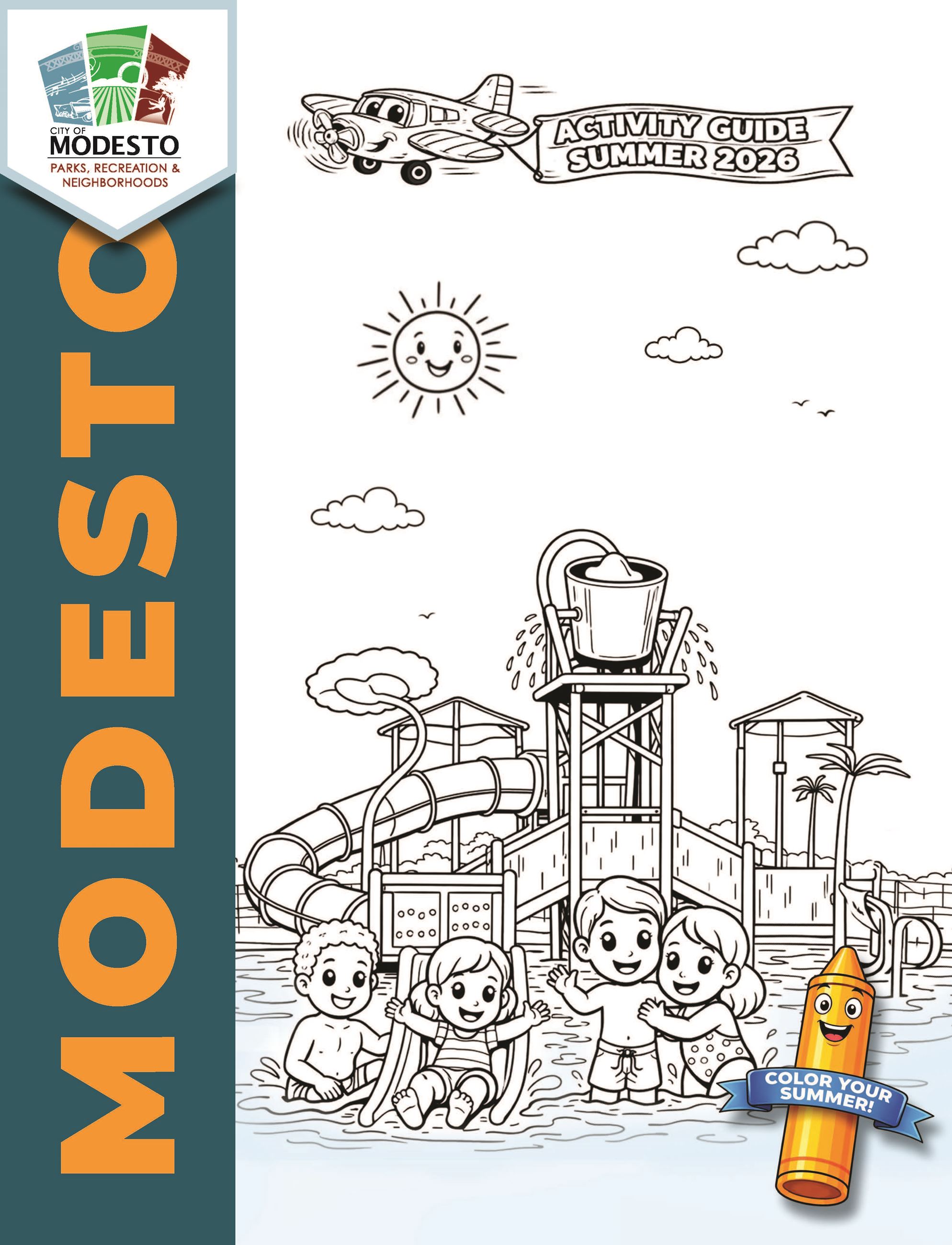 Parks and Recreation Summer Activity Guide 2026 Cover