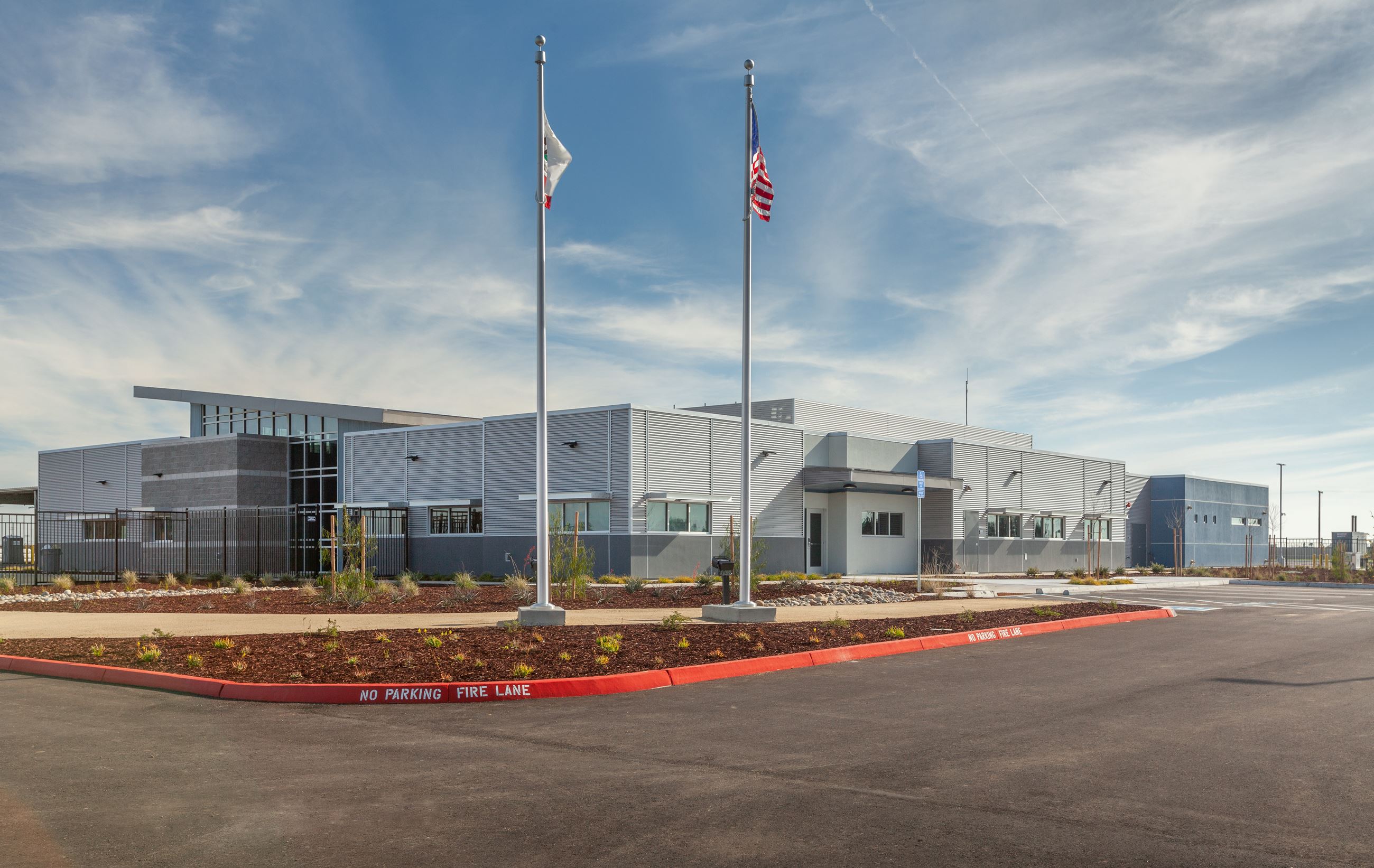 The view from the front of the new Water Corporation Yard