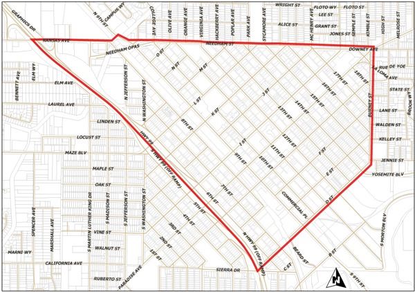 CODE-17-004 EXH Cannabis Research - Downtown Detail - Prohibition Area 12-12-17